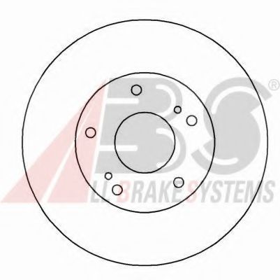 A.B.S. 16494OE Тормозные диски для NISSAN 300 ZX