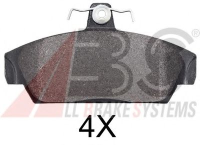 A.B.S. 36748OE Тормозные колодки для ROVER 100 кабрио (XP)