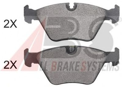 A.B.S. 37374OE Тормозные колодки и сигнализаторы  для MG (Мджи)