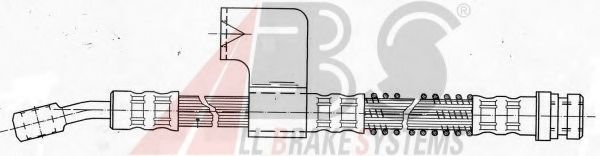 A.B.S. SL5017 Тормозной шланг для HYUNDAI