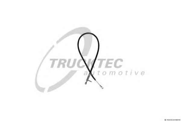 TRUCKTEC AUTOMOTIVE 0235023 Трос ручного тормоза TRUCKTEC AUTOMOTIVE 