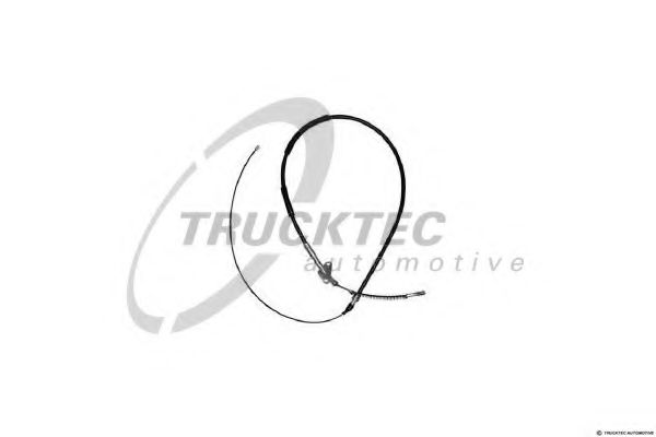 TRUCKTEC AUTOMOTIVE 0235043 Трос ручного тормоза TRUCKTEC AUTOMOTIVE 
