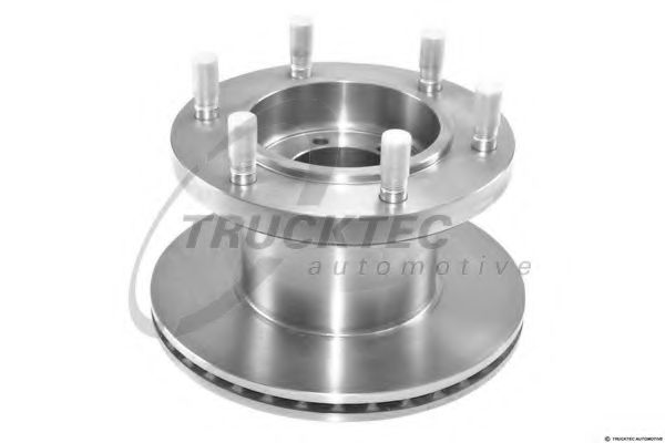 TRUCKTEC AUTOMOTIVE 1435004 Тормозной диск 