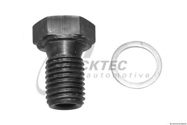 TRUCKTEC AUTOMOTIVE 0843008 Резьбовая пробка, масляный поддон 