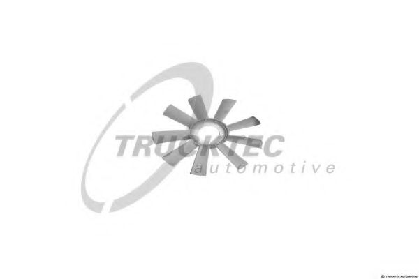 TRUCKTEC AUTOMOTIVE 0519007 Крыльчатка вентилятора, охлаждение двигателя 