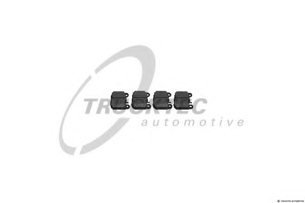 TRUCKTEC AUTOMOTIVE 0235142 Тормозные колодки TRUCKTEC AUTOMOTIVE для MERCEDES-BENZ