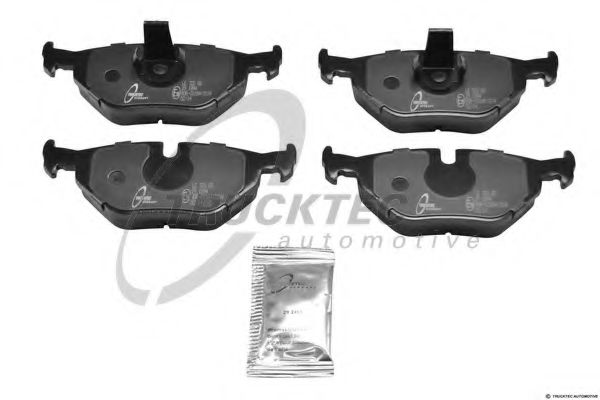 TRUCKTEC AUTOMOTIVE 0834109 Комплект тормозных колодок, дисковый тормоз 