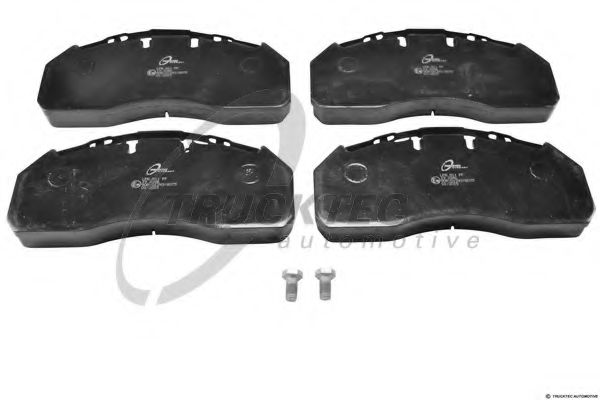 TRUCKTEC AUTOMOTIVE 0335037 Комплект тормозных колодок, дисковый тормоз TRUCKTEC AUTOMOTIVE 0335037 Комплект тормозных колодок, дисковый тормоз