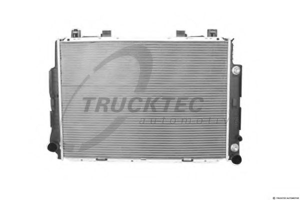 TRUCKTEC AUTOMOTIVE 0240193 Радиатор охлаждения двигателя TRUCKTEC AUTOMOTIVE для MERCEDES-BENZ