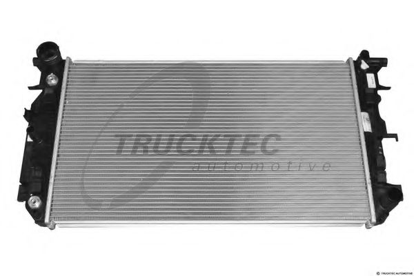 TRUCKTEC AUTOMOTIVE 0240195 Радиатор охлаждения двигателя TRUCKTEC AUTOMOTIVE для MERCEDES-BENZ