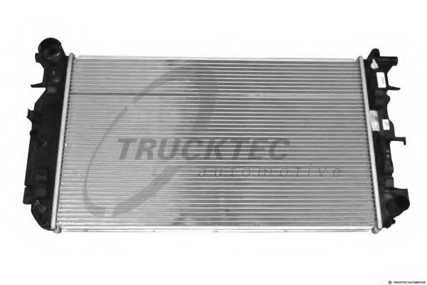 TRUCKTEC AUTOMOTIVE 0240198 Радиатор охлаждения двигателя TRUCKTEC AUTOMOTIVE для VOLKSWAGEN