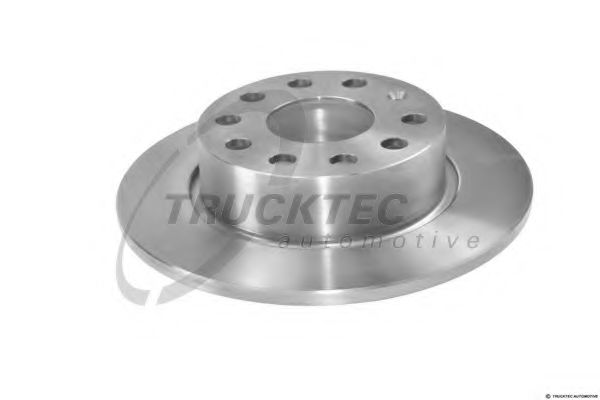 TRUCKTEC AUTOMOTIVE 0735196 Тормозные диски TRUCKTEC AUTOMOTIVE для VOLKSWAGEN