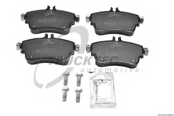 TRUCKTEC AUTOMOTIVE 0235431 Комплект тормозных колодок, дисковый тормоз 