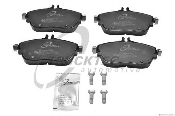TRUCKTEC AUTOMOTIVE 0235432 Комплект тормозных колодок, дисковый тормоз TRUCKTEC AUTOMOTIVE 0235432 Комплект тормозных колодок, дисковый тормоз