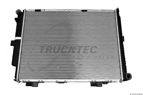 TRUCKTEC AUTOMOTIVE 0240281 Радиатор охлаждения двигателя TRUCKTEC AUTOMOTIVE для MERCEDES-BENZ