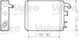 VALEO 811395 Радиатор печки VALEO для FIAT