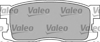 VALEO 551738 Тормозные колодки VALEO 