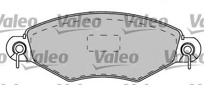 VALEO 540887 Тормозные колодки VALEO 