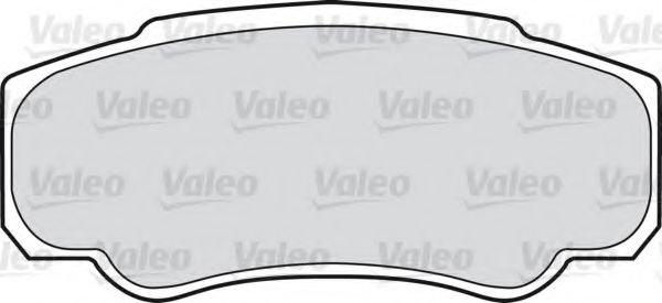 VALEO 598670 Тормозные колодки VALEO для ABARTH