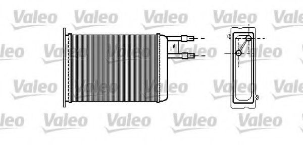 VALEO 812141 Радиатор печки VALEO для FIAT