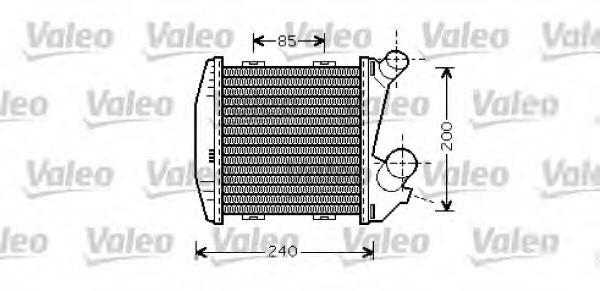 VALEO 818730 Интеркулер для SMART CABRIO
