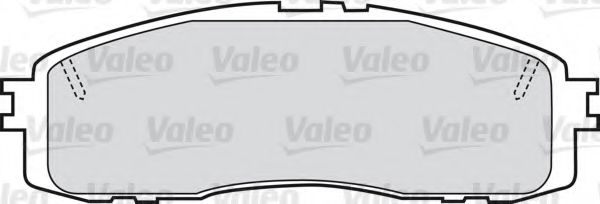 VALEO 551600 Тормозные колодки VALEO 
