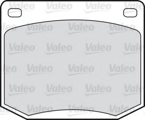 VALEO 551626 Тормозные колодки VALEO 