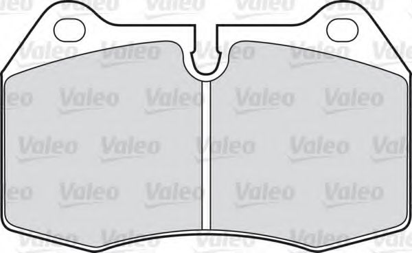 VALEO 598260 Тормозные колодки VALEO для BMW