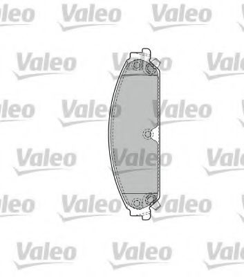 VALEO 598743 Тормозные колодки VALEO для CHRYSLER