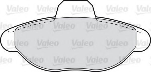 VALEO 540498 Тормозные колодки VALEO для FIAT