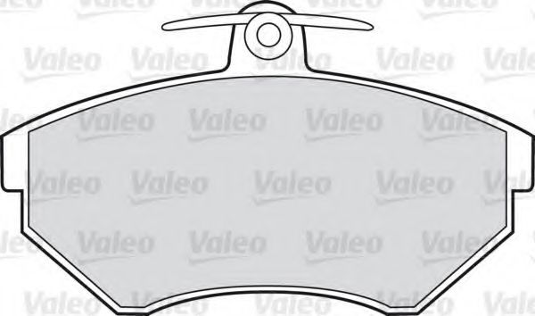 VALEO 598330 Тормозные колодки VALEO для SEAT