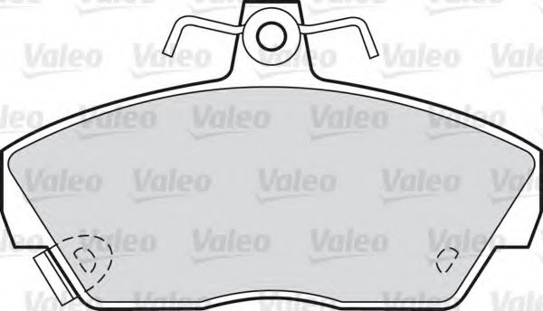 VALEO 540536 Тормозные колодки VALEO для ROVER