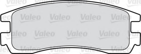 VALEO 598459 Тормозные колодки для PONTIAC