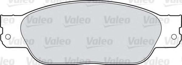 VALEO 598439 Тормозные колодки для LINCOLN