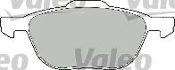 VALEO 598649 Тормозные колодки VALEO для MAZDA