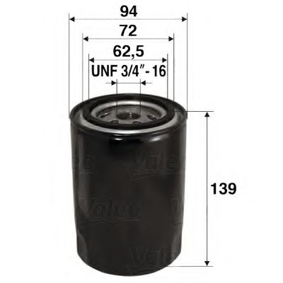 VALEO 586015 Масляный фильтр для FORD USA EXPLORER (UN46)