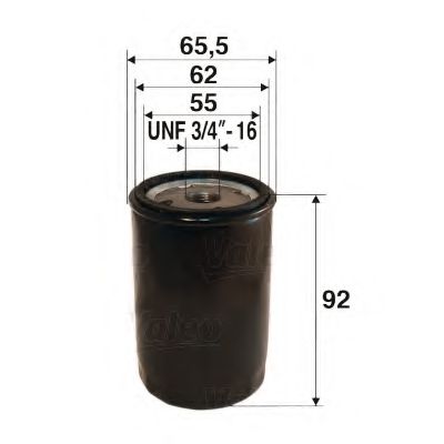VALEO 586040 Масляный фильтр для SUZUKI SX4 (GY)