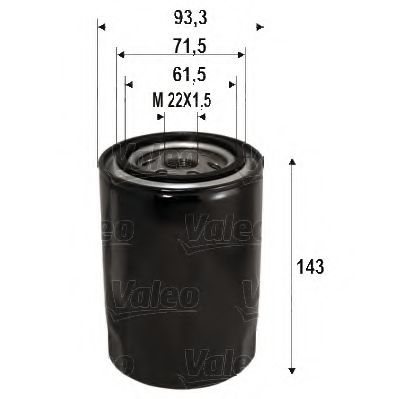 VALEO 586113 Масляный фильтр VALEO 
