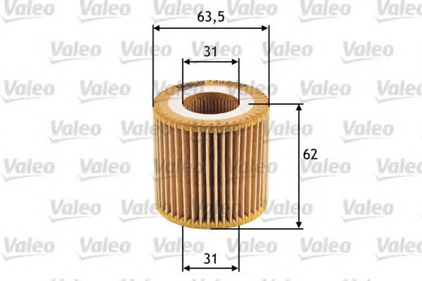 VALEO 586536 Масляный фильтр для SEAT