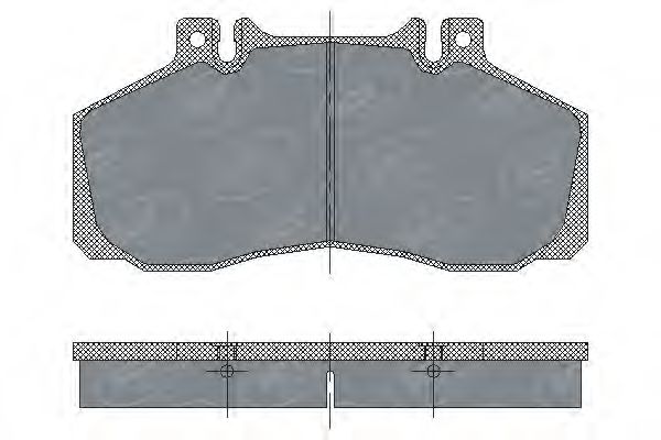 SCT Germany SP230PR Комплект тормозных колодок, дисковый тормоз SCT Germany SP230PR Комплект тормозных колодок, дисковый тормоз