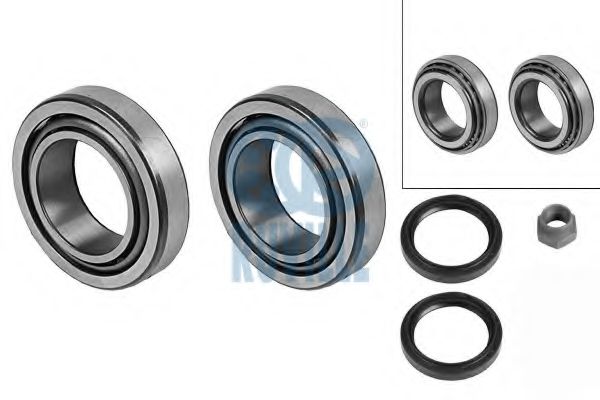 RUVILLE 5222 Комплект подшипника ступицы колеса 