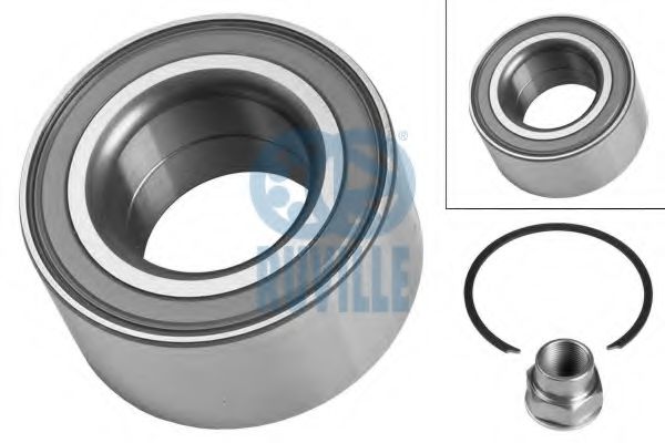 RUVILLE 5834 Комплект подшипника ступицы колеса 