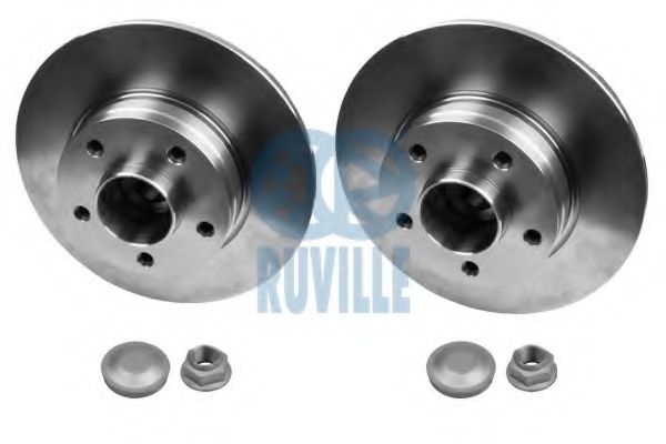 RUVILLE 5588BD Тормозные диски RUVILLE для RENAULT