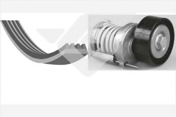 HUTCHINSON KHV200 Поликлиновой ременный комплект  HUTCHINSON KHV200 Поликлиновой ременный комплект