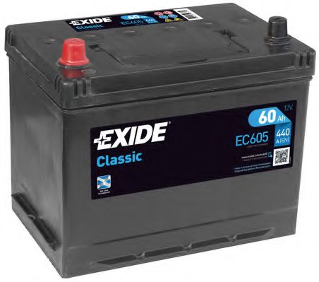EXIDE EC605 Аккумулятор для DODGE CARAVAN