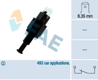 FAE 24310 Выключатель стоп-сигнала для OPEL ASTRA