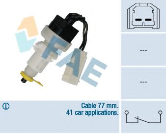 FAE 24365 Выключатель стоп-сигнала для FIAT