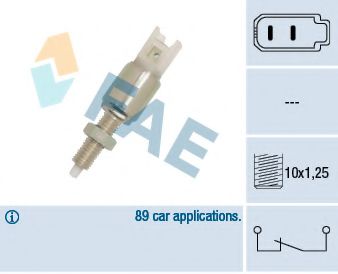 FAE 24550 Выключатель стоп-сигнала для HONDA