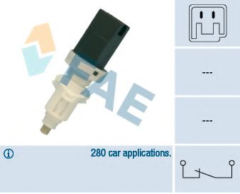 FAE 24660 Выключатель стоп-сигнала для CITROEN