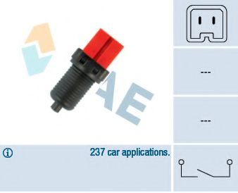 FAE 24885 Выключатель стоп-сигнала для FIAT